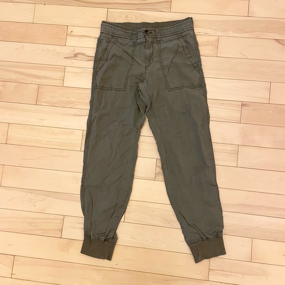 Super soft light olive green joggers - Picture 1 of 5